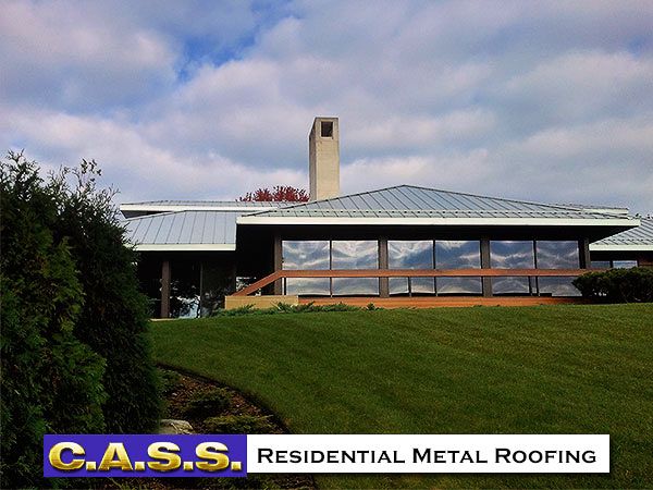 01 Residential Homes Metal Roofing Photos CASS Sheetmetal Detroit MI