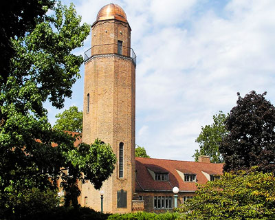 06-Copper-Dome Fabrication Replacement Cranbrook-Institute Observatory Tower by CASS Sheetmetal Detroit MI