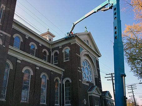 CASS Sheetmetal St-Marys-Church Greek Town Detroit MI Roof Repair Greektown-photo