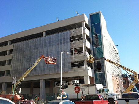 greektown-valet-parking-structure-installationCASS Sheetmetal Detroit MI