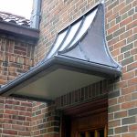 02-copper canopy fabrication by cass sheetmetal detroit mi