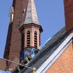 trinity-lutherran-church-restoration-monroe CASS Sheetmetal Detroit MI