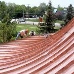 03 Custom new Copper Roofing replacement St Paul Tarsus Clinton Twp MI CASS-Sheetmetal Specialists