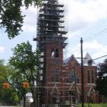 trinity-lutherran-church-restoration-monroe CASS Sheetmetal Detroit MI