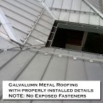 08 Residential Homes Silver Metal Roofing Photos CASS Sheetmetal Detroit MI