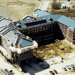 Hospital Metal Roofing installation by CASS Sheetmetal Detroit MI
