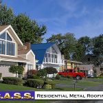 18 Residential Homes Blue Metal Roofing Photos CASS Sheetmetal Detroit MI