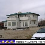 Residential Homes Metal Roofing installation photos by CASS Sheetmetal Detroit MI