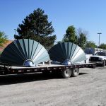 CASS Sheetmetal Fire-Station-Tower-Prefab-Cone-Dome Installation